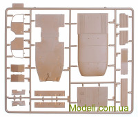 ICM 35528 Масштабна модель пожежної машини L1500S LLG з німецькими пожежними