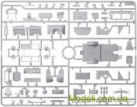 ICM 35582 Маштабна модель 1:35 le.gl.Einheitz-Pkw Kfz.1 з тентом, Німецький легкий позашляховий автомобіль ІІ CВ