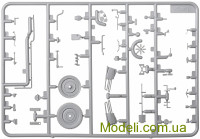 ICM 35582 Маштабна модель 1:35 le.gl.Einheitz-Pkw Kfz.1 з тентом, Німецький легкий позашляховий автомобіль ІІ CВ