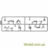 ICM 35645 Фігури: Німецький кулеметний розрахунок з MG08, періоду Другої світової війни