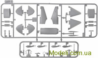 ICM 48065 Масштабна модель винищувача для склеювання Spitfire Mk.VIII