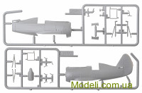 ICM 48096 Купити пластикову модель винищувача Полікарпов І-153 Чайка, ІІ СВ (зимова модифікація)