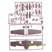 ICM 48104 Масштабна модель німецького винищувача Messerchmitt Bf 109F-4/B