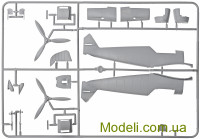 ICM 48105 Масштабна модель німецького винищувача Messerchmitt Bf-109 F4Z/Trop