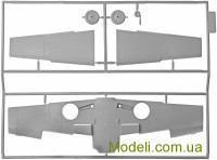 ICM 48106 Масштабна модель німецького винищувача Messerchmitt Bf-109 F4/R3