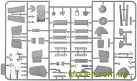 ICM 48106 Масштабна модель німецького винищувача Messerchmitt Bf-109 F4/R3