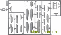 ICM 48106 Масштабна модель німецького винищувача Messerchmitt Bf-109 F4/R3