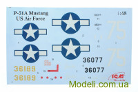 ICM 48161 Модель для склеювання американського літака Mustang P-51A