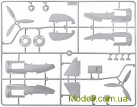 ICM 48230 Збірна модель 1:48 Ju-88A-8 Paravanes, німецький літак Другої світової війни