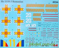 ICM 48266 Збірна модель 1:48 He 111H-3 (ВПС Румунії, II Світової Війни)