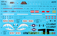 ICM 48299 Збірна модель 1:48 Гелікоптер AH-1G "Arctic Cobra"