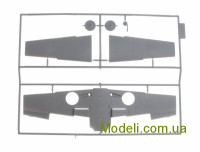 ICM 48804 Збірна модель винищувача Bf-109F-4 з німецьким персоналом Люфтваффе