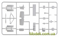 ICM 72051 Масштабна модель радянського винищувача - моноплана. I-1 (IL-400b)