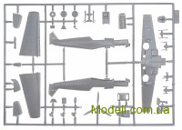 ICM 72132 Масштабна модель німецького винищувача Messerchmitt Bf-109 E4