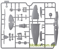 ICM 72232 Масштабна модель німецького літака-розвідника Heinkel He 70F-2