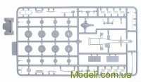 ICM 72461 Збірна модель німецького трактора Krupp L2H143 Kfz.69 з гарматою PaK-36