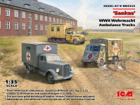 "Sankas" Вантажівки швидкої допомоги Вермахту часів Другої світової війни