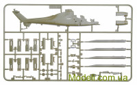 ITALERI 0006 Збірна модель 1:72 ударний вертоліт A - 129 Mangusta