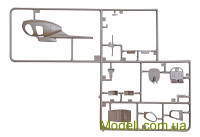 ITALERI 0017 Купити збірну масштабну модель гелікоптера Ah-6 Night Fox
