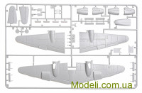 ITALERI 0074 Збірна масштабна модель винищувача Me-410 Hornisse