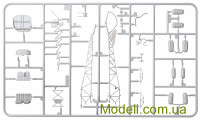 ITALERI 0095 Збірна модель літака гелікоптера Bell AH1/AB-47