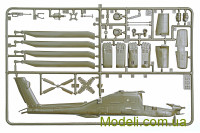 ITALERI 0159 Збірна масштабна модель гелікоптера AH-64 Apache