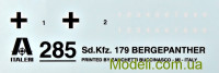 ITALERI 0285 Збірна модель 1/35 БРЕМ Sd.Kfz.179 "Bergepanther"