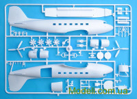 ITALERI 1349 Купити збірну масштабну модель літака DC-3  Swissair