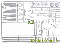 ITALERI 1350 Купити збірну модель літака Stirling Mk.IV