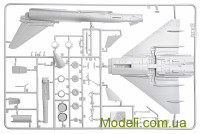 ITALERI 1355 Пластикова модель винищувача EF-2000 Typhoon