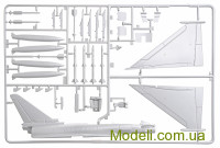 ITALERI 1355 Пластикова модель винищувача EF-2000 Typhoon