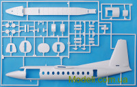 ITALERI 1430 Збірна модель 1:72 авіалайнера "Fokker F27 Friendship"