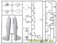 ITALERI 1437 Збірна модель 1:72 Винищувач FIAT CR.42 Falco