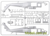 ITALERI 2666 купити пластикову модель гелікоптера MH-60K "Blackhawk soa"