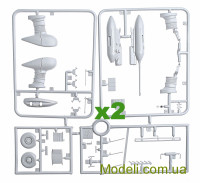 ITALERI 2722 Купити збірну масштабну модель штурмовика Ju-87 G-2 Stuka Kanonenvogel