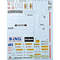 ITALERI 3910 Пластикова модель тягача Scania 143M Topline 4x2