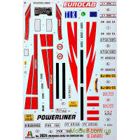 ITALERI 3924 Збірна модель 1:24 Тягач Mercedes Benz SK Eurocab 6x4