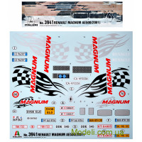 ITALERI 3941 Збірна модель 1:24 Вантажівка Renault AE500 Magnum - 2001