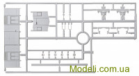 ITALERI 8703 Збірна модель 2-х вісного вагона з кабіною кондуктора