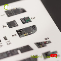 KELIK 48033 Декаль для моделі літака F-18B "Hornet"  (інтер'єр), (Kinetic)