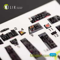KELIK 72014 Декаль для моделі літака F-4D "Phantom II" (інтер'єр), (FineMolds)