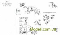 Different Scales PE35003 Фототравлення для танка БТ-7 interior