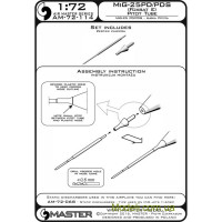 Master 72-114 ППТ для літака Миг-25ПД, ПДС