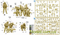 Master Box 35238 Набір фігурок. Собачий патруль, В'єтнамська війна