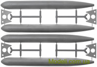 Mikro-Mir 35-018 Збірна модель 1:35 протичовнова торпеда Mark 14, 2 шт