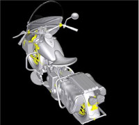 MINIART 35080 АМЕРИКАНСЬКИЙ МОТОЦИКЛ WLA ЧАСІВ ДРУГОЇ СВІТОВОЇ ВІЙНИ