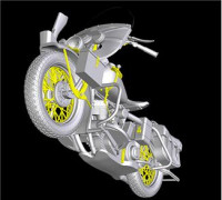 MINIART 35080 АМЕРИКАНСЬКИЙ МОТОЦИКЛ WLA ЧАСІВ ДРУГОЇ СВІТОВОЇ ВІЙНИ