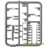MINIART 35211 Збірна модель 1:35 М4 — почетвереної зенітної кулеметної установки