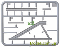 MINIART 35568 Збірна модель 1:35 Залізничний тупик, європейська колія