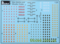 MINIART 35574 Пивні пляшки з ящиками